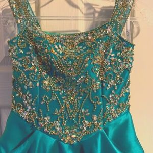 Girls pagent dress